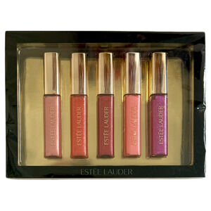Estee Lauder Pure Color Lip Gloss Collection TRAVEL Gift Set of 5 Sealed Box NEW